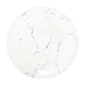 Assiettes en céramique avec logo personnalisé, dédie aux hommes, vente en gros, plats en porcelaine de marbre, bon marché - Product Image 4