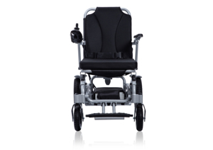 รถเข็นไฟฟ้าพับกลับได้น้ำหนักเบาใช้ทางการแพทย์สำหรับผู้สูงอายุแบตเตอรี่ลิเธียมควบคุมระยะไกล - Product Image 2