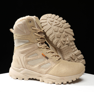 Botas DF833 Desert Black con Forro Polar, Botas Cálidas para Invierno - Product Image 3