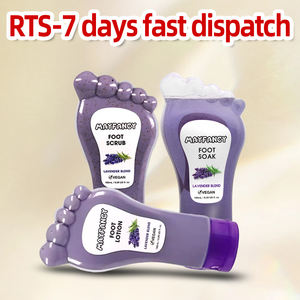 Производитель, отшелушивающий успокаивающий Лавандовый питательный органический отшелушивающий скраб для ног, натуральные продукты для ухода за ногами для взрослых - Product Image 2