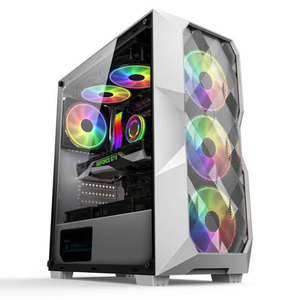 Lovingcool 2024 nuovo design <span class=keywords><strong>cpu</strong></span> di raffreddamento custodia per pc ATX case USB3.0 vetro temperato custodia per <span class=keywords><strong>computer</strong></span> popolare con ventola rgb - Product Image 1