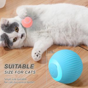 Luxury Smart Interactive Cat <b>Ball</b> Toy with <b>LED</b> Lights Rechargeable & Eco-Friendly Automatic Rolling <b>Ball</b> for Indoor Use - Product Image 5