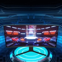 Monitor Curvo Global para Xiaomi Redmi de 30 Pulgadas para Xiaomi, Monitores de Juego con Alta Frecuencia de Actualización de 200 Hz