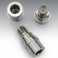 Adaptateur coaxial RF en laiton SMA femelle/mâle vers QMA mâle/femelle, connecteur inverseur QMA nickelé pour la communication sans fil