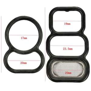 Junta de válvula solenoide Honda Vtec 15825-P0A-005, sello de silicona para culata de motor, para reparación de motor Accord - Product Image 1