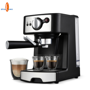 Cafetera Profesional Semiautomática con Medidor y Espumador de Leche - Product Image 2