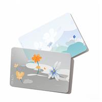 Tarjeta de Visita de PVC de Lujo Resistente al Agua con Tecnología RFID/NFC, Personalizable para Pagos y Membresías de Hotel, Gran Venta