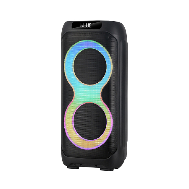 NDR-810 B212-01 Portable RGB LED Lighting Flame Fire Speakers for Home Theatre Parties Stage Computer Mobile Phone Outdoor Use