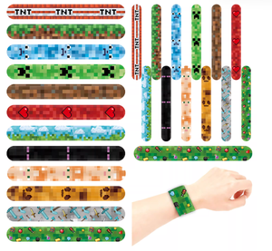 Pulseras Creativas <span class=keywords><strong>de</strong></span> <span class=keywords><strong>Pixel</strong></span> <span class=keywords><strong>Art</strong></span> <span class=keywords><strong>de</strong></span> Minecraft, Pulseras <span class=keywords><strong>de</strong></span> Juego <span class=keywords><strong>de</strong></span> Dibujos Animados para Niños, Decoración para Fiestas, Accesorios <span class=keywords><strong>de</strong></span> Ambiente Festivo - Product Image 5