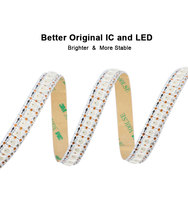 Bande LED flexible adressable RGB WS2812B 5V 144 LED/m 12MM PCB pour la décoration de moto, phare de moto ou de voiture