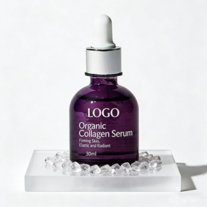 Suero Facial de Colágeno Orgánico - Colágeno Marino y Ácido Hialurónico, Hidratante Reafirmante e Iluminador, Vegano y Libre de Crueldad Animal, Para Piel Madura - Product Image 1