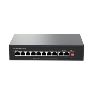 Hot Sale DIN-Rail Built-in <b>Power</b> Supply Unmanaged 10 10/100Mbps Network Ports 8FE*POE+2FE Ethernet AI POE <b>Switch</b> - Product Image 3
