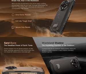 Armor X16 Pro 5g điện thoại thông minh gồ ghề mở khóa, MediaTek dimensity 6300, Octa-core lên đến 2.0GHz, 8GB RAM + 256GB ROM, <span class=keywords><strong>Android</strong></span> 15 OS - Product Image 3