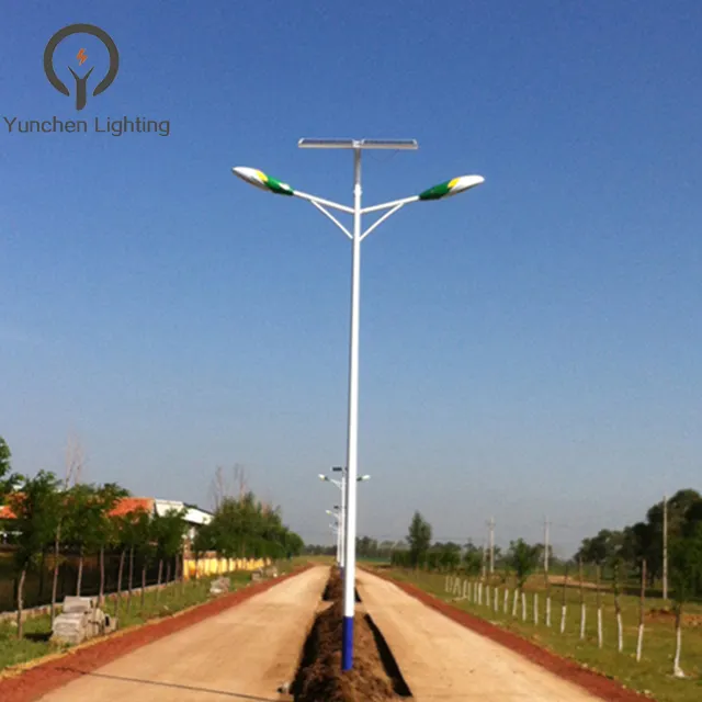 Harga Pabrik Tiang Lampu Jalan LED Tenaga Surya 50W 80W 100W 80W Energi Surya Lampu Jalan