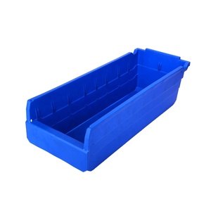 Bac de <span class=keywords><strong>rangement</strong></span> industriel pour pièces d'entrepôt, étagère à tiroirs en plastique, plateau de <span class=keywords><strong>rangement</strong></span> emboîtable avec séparateurs pour rayonnages - Product Image 1