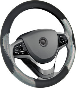 Auto Voiture PVC PU Couverture de <span class=keywords><strong>Volant</strong></span> d'unité centrale de pvc D'accessoires Automatiques de Voiture Enjoliveurs - Product Image 3