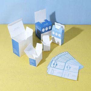 Hộp In Ấn Tùy Chỉnh Phân Hủy Sinh Học Rỗng Vệ Sinh Băng Vệ Sinh Pad Các Tông Bao Bì Hộp Giấy Với Hộp Quà Tặng Và Hướng Dẫn Thẻ - Product Image 2