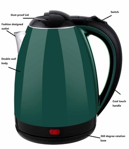 Promotion bouilloire électrique à double paroi en plastique et acier inoxydable avec arrêt automatique de 2,0 l - Product Image 6