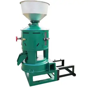 Máquina de descascar e descascar grãos de milho com motor diesel para arroz, sorgo e cevada