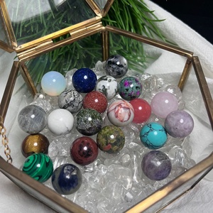 Decorazione lucidata della scrivania di casa ufficio con incisione intagliata misura regalo 3cm cristallo naturale 1.6cm diametro pietra minerale grezza - Product Image 2