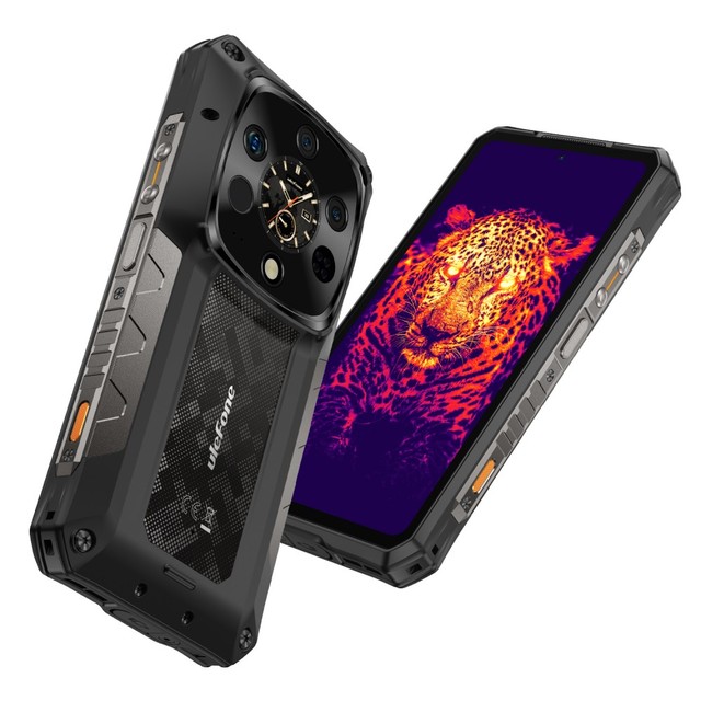 Ulefone ARMOR 28 Ultra Thermal Explosion Proof OEM Rugged Mobile Cell Phone Ip68 16GB 1TB Safe Thermal Camera Mobile Phone