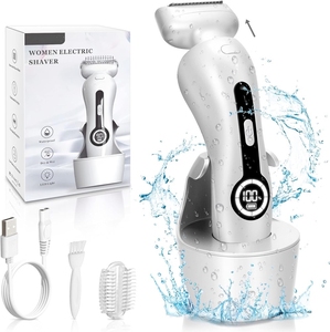 Rasoio elettrico ricaricabile senza fili da donna bagnato/asciutto impermeabile Bikini braccia rimozione dei peli del <span class=keywords><strong>naso</strong></span> orecchio rifinitore <span class=keywords><strong>per</strong></span> il corpo - Product Image 1