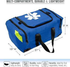 Mochila de Emergencia Médica para Bomberos de 45L, Impermeable, de Fábrica, Muestra Gratuita, en Oferta - Product Image 4