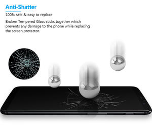 Écran de protection antichoc en verre trempé 9h, 100 pièces, couverture complète pour <span class=keywords><strong>HTC</strong></span> <span class=keywords><strong>U11</strong></span> Plus - Product Image 3