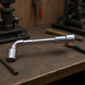 291 Nm Torque Wrench <b>Extension</b> Bar 10mm Hex Drive L Type <b>Socket</b> Adapter Tool - Product Image 3