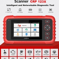 Escáner OBD2 Profesional LAUNCH CRP123X V2.0, Lector de Códigos de 12V, Herramienta de Diagnóstico para Todos los Autos