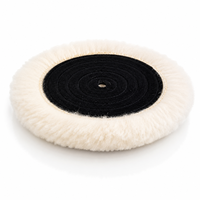Roue de polissage en feutre de laine industrielle pour bijoux en métal, finition miroir, usine OEM