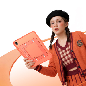 Étui de protection intégral pour tablette iPad 10 (2022)/11 (2025), étui transparent givré avec support réglable en alliage d'aluminium - Product Image 5