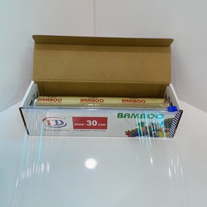 Hot Sale Factory Direct PVC Cling <b>Wrap</b> Film Custom Logo Food Grade High Quality Ready to Ship for Home Kitchen Food Packaging - Product Image 1