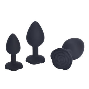<span class=keywords><strong>Plug</strong></span> anal en silicone en forme de rose, jouet BDSM alternatif, <span class=keywords><strong>plug</strong></span> en forme de bourgeon de rose, dilatateur anal, jouet de massage pour masturbation, jouet pour adultes, utilisation en extérieur - Product Image 2