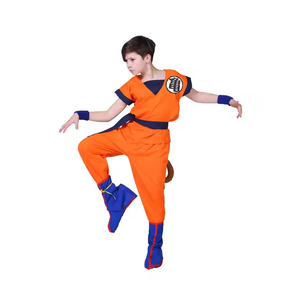 Costume d'anime pour enfants, déguisement de <span class=keywords><strong>Goku</strong></span>, costume de roi singe pour garçons, costume d'Halloween, ensemble complet - Product Image 4