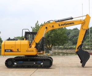 Excavatrice sur chenilles LiuGong 913E de 13 tonnes de qualité supérieure, faible consommation de carburant, équipement de terrassement - Product Image 1