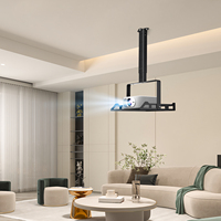 Support de plafond universel Salange pour projecteur, réglable, pour bureau, chambre, montage mural