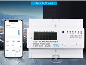 Трехфазный двухсторонний счетчик электроэнергии ENGELEC Tuya WIFI 80А с таймером, монитор потребления энергии, счетчик кВт·ч, приложение SMART LIFE - Product Image 3