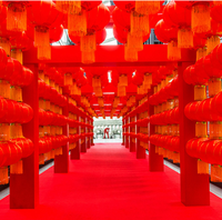 Roter Hochzeits-Event-Teppich 6mm Dicke 2m x 20m Hochwertiger roter Teppich mit PVC-Gummi basis Lebensdauer von 2 Jahren Teppichen