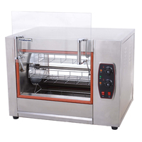 Rôtissoire de poulet électrique à gaz commercial Rôtissoire Four Griller Grill Machine