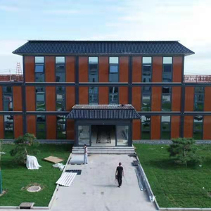 Nhà Rơ Moóc Cho Khách Mua Sắm Dân Làng Container Khách Sạn Nhỏ Văn Phòng Đúc Sẵn - Product Image 1