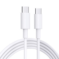 Premium 1M 2M 3FT 6FT 60W 65W 100W 6A Type C à C USB Type C téléphone portable PD câble de chargeur de charge rapide pour MACBOOK