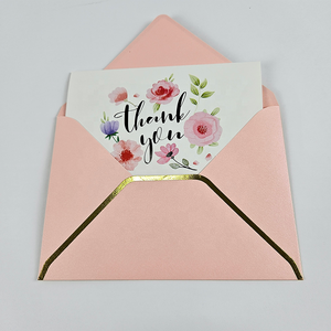 <span class=keywords><strong>2023</strong></span> Nouveau design personnalisé impression colorée en relief et estampage cartes <span class=keywords><strong>de</strong></span> remerciement <span class=keywords><strong>de</strong></span> luxe avec enveloppes pour les petites entreprises - Product Image 3