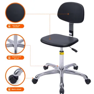 Có thể điều chỉnh xoay phòng thí nghiệm ghế chống tĩnh điện làm việc phân cho hội thảo trường dây chuyền lắp ráp bụi-miễn phí - Product Image 4