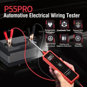 ปากกาทดสอบแบตเตอรี่อเนกประสงค์ TopDiag P55 Pro เครื่องมือวินิจฉัยรถยนต์พร้อมไฟฉาย ตรวจจับแรงดันไฟฟ้า 1-60V - Product Image 4