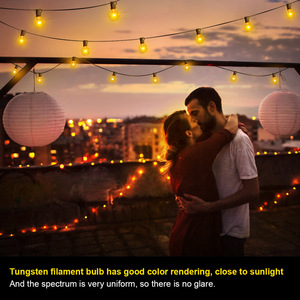 G40 Dây Sử Dụng Ngoài Trời Đèn Bãi Cỏ Sân Vườn Đèn <span class=keywords><strong>LED</strong></span> Chống Nước Ngoài Trời Đèn Cắm Trại - Product Image 5