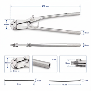 Coupe-couscheurs manuel robuste pour fils K, instruments chirurgicaux orthopédiques, jeu de fils K de haute qualité - Product Image 5
