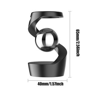 <span class=keywords><strong>Metal</strong></span> aleación de aluminio Spinning Gyro plata acentos metálicos para adultos regalo escritorio giroscopio giratorio dedo Fidget Spinner juguete - Product Image 6