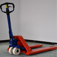 Poids Prix Usine Entrepôt Manuel Hydraulique Main Transpalettes Mini Chariot Élévateur Acier Nylon Roues Haute Efficacité
