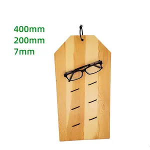 Vitrine de lunettes de soleil en bois à la main avec panneau de rangement portable support organisateur pour lunettes magasin tiroir bijoux